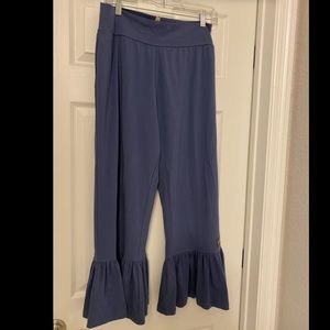 Beaufort women’s Big Ruffle Pants - Navy - Matilda Jane - Size Large